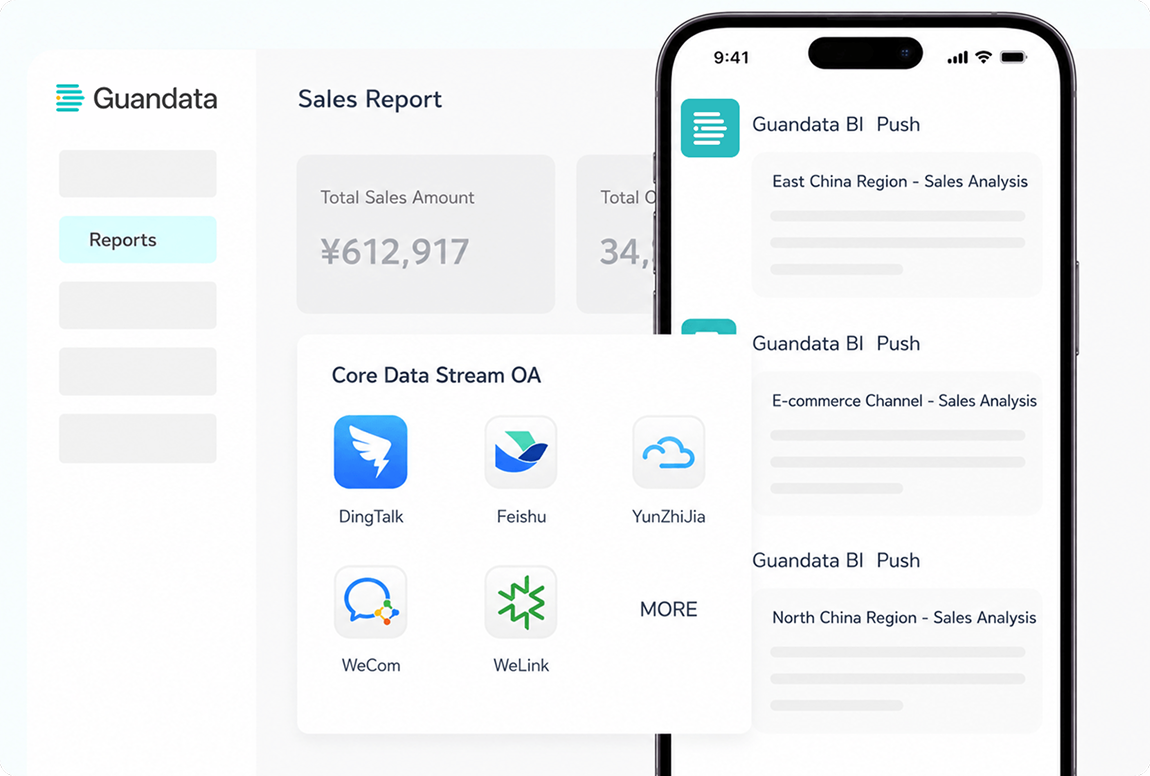 From people searching for data to data proactively reaching people, building a data-driven organization
